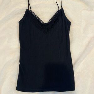 Hollister Black Lace Cami Top
